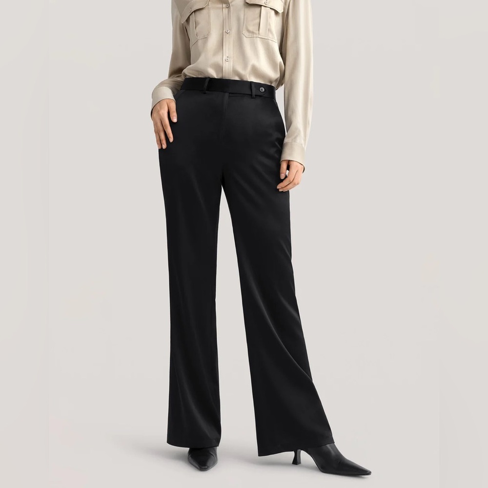LILYSILK The Albo Micro-Flare Pants - Picture 3 of 9